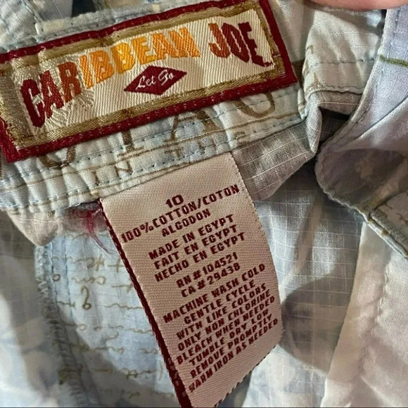 Caribbean Joe 10 cruise print capris - Picture 6 of 6